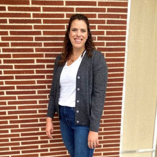 Ari Alpaca Cardigan - Dark Gray