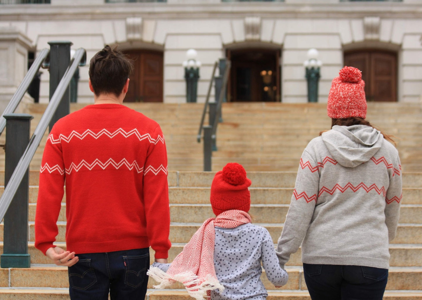 Wisconsin Alpaca Hoodie - Light Gray