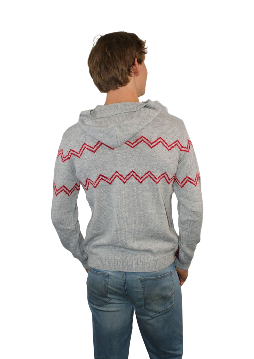 Wisconsin Alpaca Hoodie - Light Gray