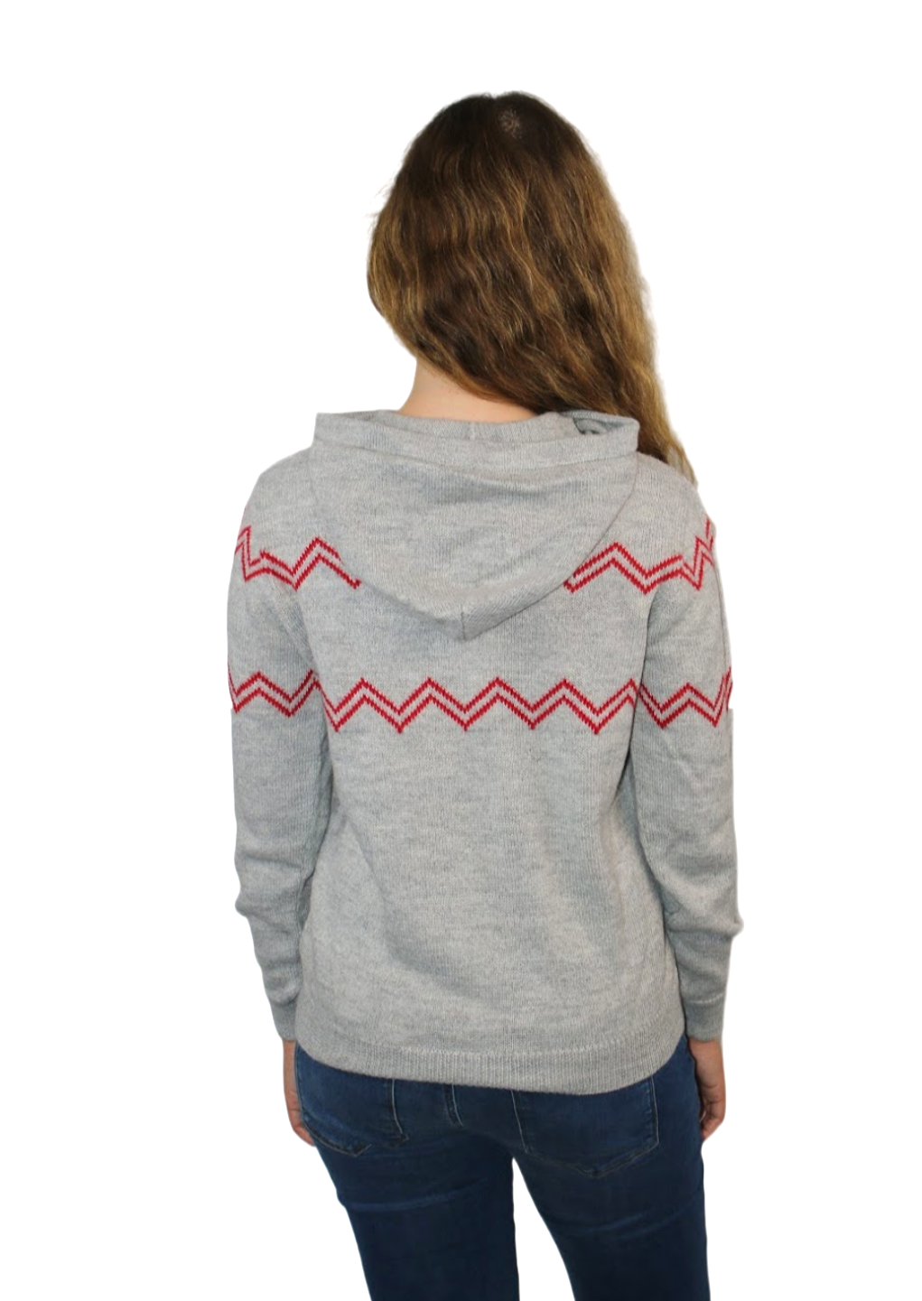 Wisconsin Alpaca Hoodie - Light Gray