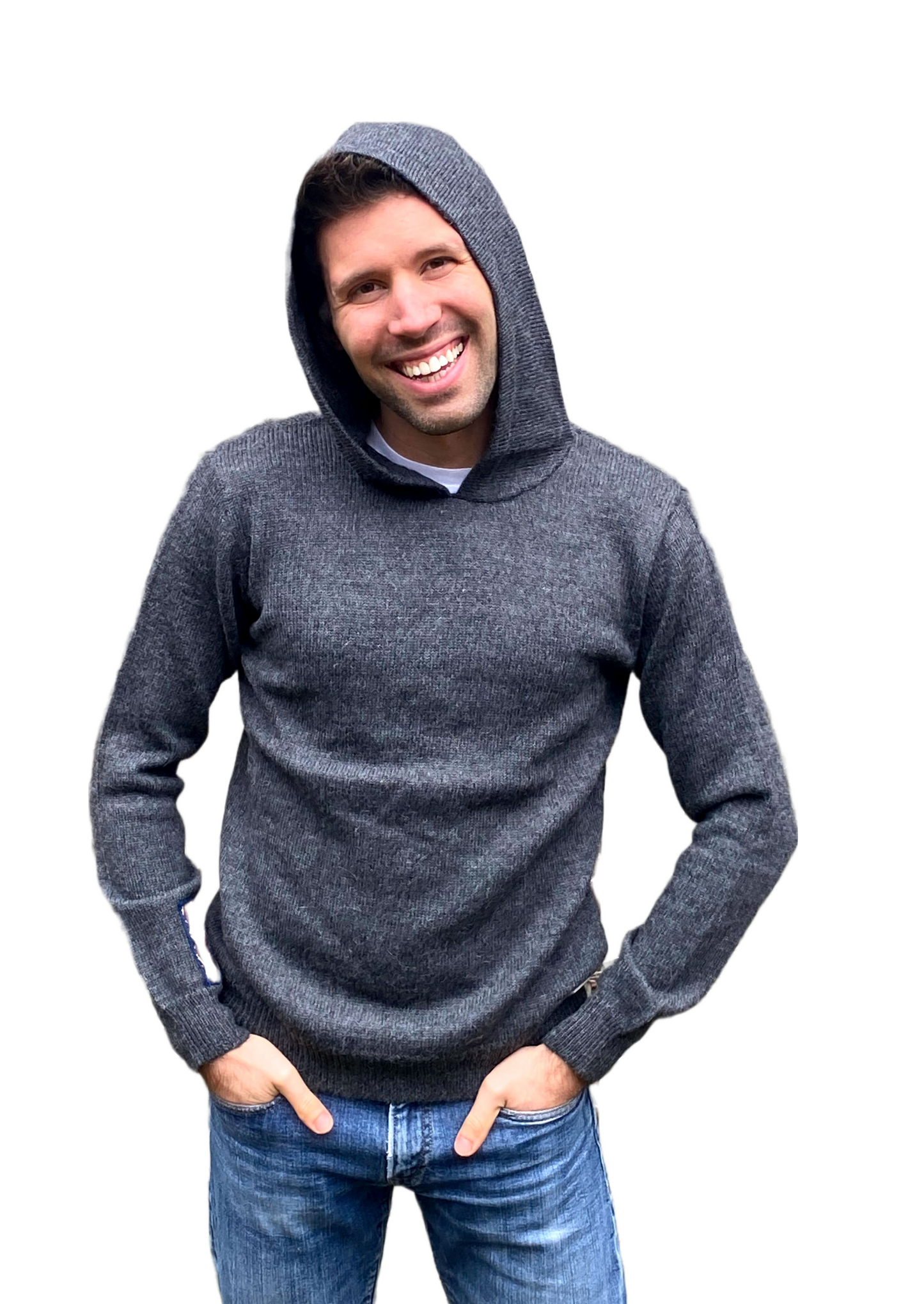 Alpaca Hoodie - Dark Gray