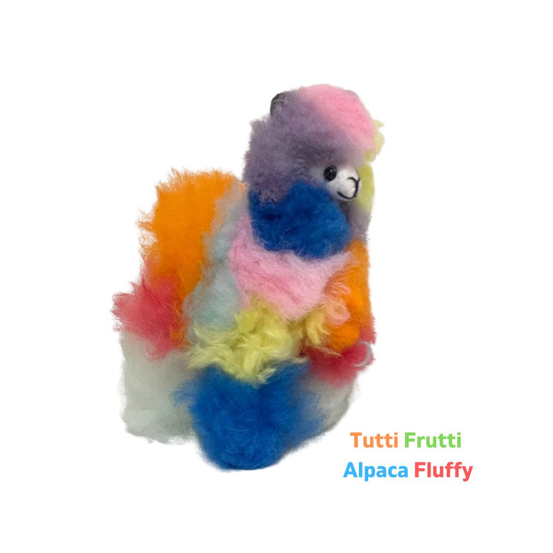 Rainbow Alpaca Fluffy Campo Alpaca