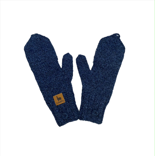 Alpaca Hand Knit Convertible Mittens (WS)